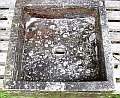 interessanter fossilien marmor
